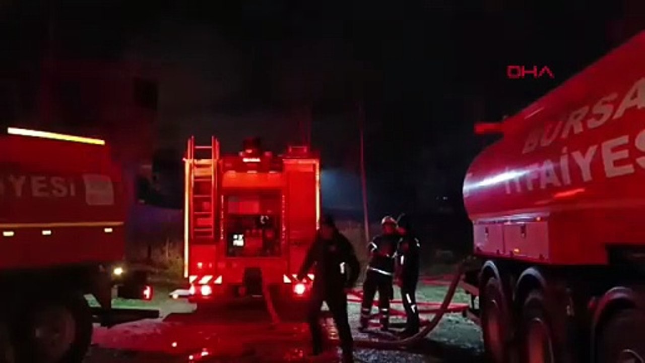 Restoranın çiftliğinde çıkan yangın söndürüldü