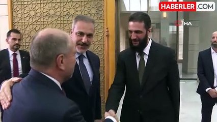 Bakan Fidan, Suriye'nin Yeni Lideri Şara İle Görüştü