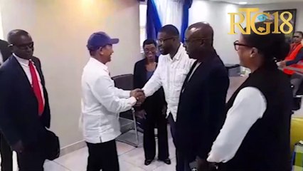 Prezidan CPT a Leslie Voltaire bay bilan vwayaj li Colombie