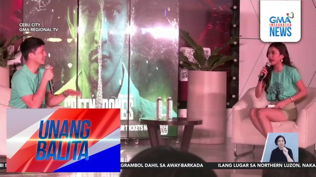 Green Bones star Dennis Trillo, mainit na sinalubong ng mga Cebuano | Unang Balita