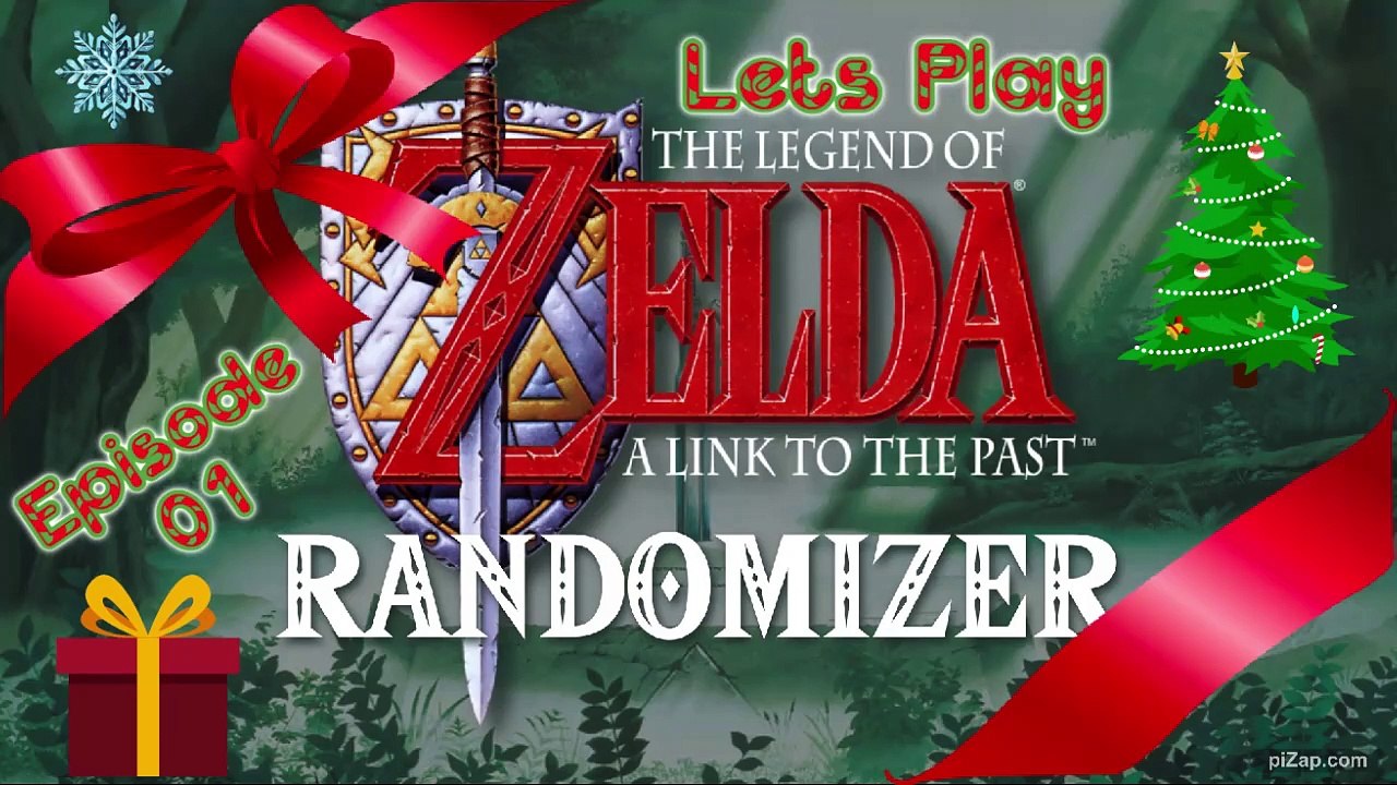 Let's Play - Legend of Zelda - A Link to the Past Randomizer - Link Saves Christmas - Episode 01 - Around Hyrule