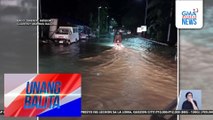 Ilang lugar, hindi na madaanan ng mga sasakyan dahil sa pagbaha | Unang Balita