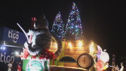 Decenas de familias asistieron al desfile de La Pintada