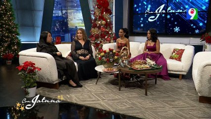 Celinee Santos Miss Universo RD cuenta su experiencia en Especial de Navidad Con Jatnna