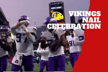 Minnesota Vikings go viral with their epic celebration