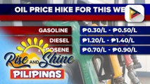Dagdag-presyo sa produktong petrolyo, sasabay ngayong linggo ng Pasko