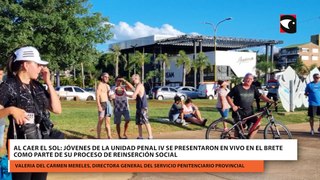 Al Caer el Sol: Jóvenes de la Unidad Penal IV se presentaron en vivo en el Brete como parte de su proceso de reinserción social