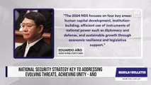 National Security Strategy key to addressing evolving threats, achieving unity – Año