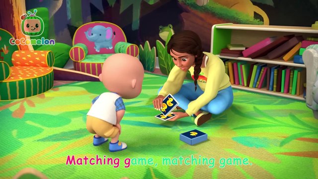 Matching Game Song! - Learn Colors & Numbers with JJ | CoComelon Nursery Rhymes & Kids Songs