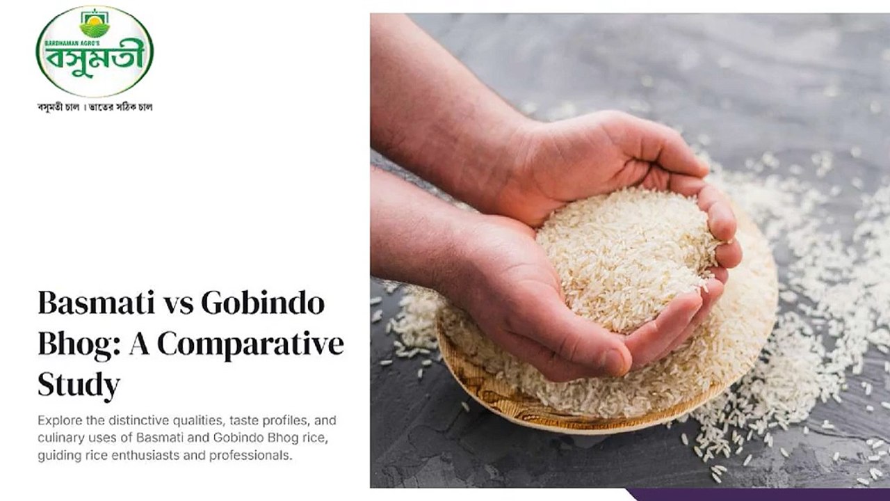 Basmati vs Gobindo Bhog Rice Quality and Taste Comparisons