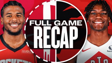 Game Recap: Rockets 114, Raptors 110