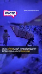SELALU orang cakap, perempuan berpakaian mencolok mata punca lelaki menggatal, tapi kali ini berbeza.