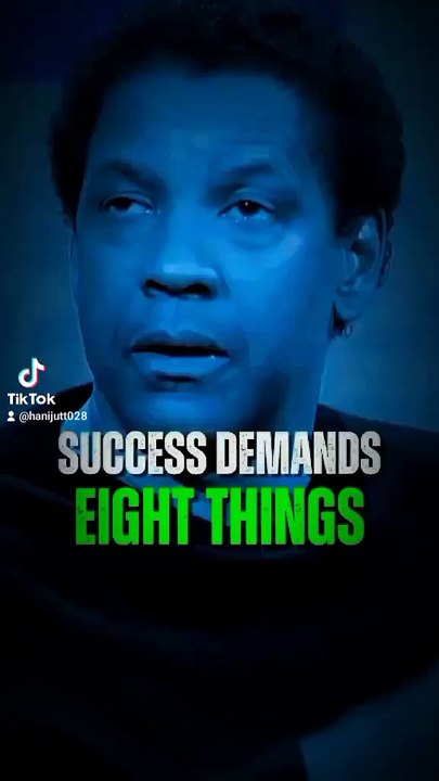 Motivational video #success demands eight things