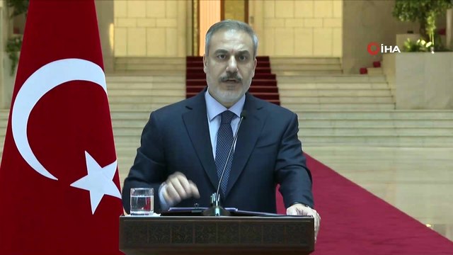 Dışişleri Bakanı Hakan Fidan: PKK/YPG'ye Suriye’de yer olmadığını bir kez daha ifade etmek istiyoruz