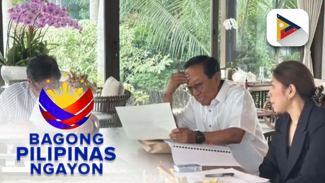 PBBM, pinulong sina ES Lucas Bersamin at ilang miyembro ng gabinete upang talakayin ang 2025 Proposed National Budget