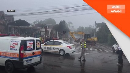 10 maut selepas pesawat terhempas di Brazil