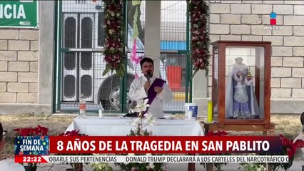 Se cumplieron 8 años de la tragedia en el  mercado de pirotecnia de San Pablito