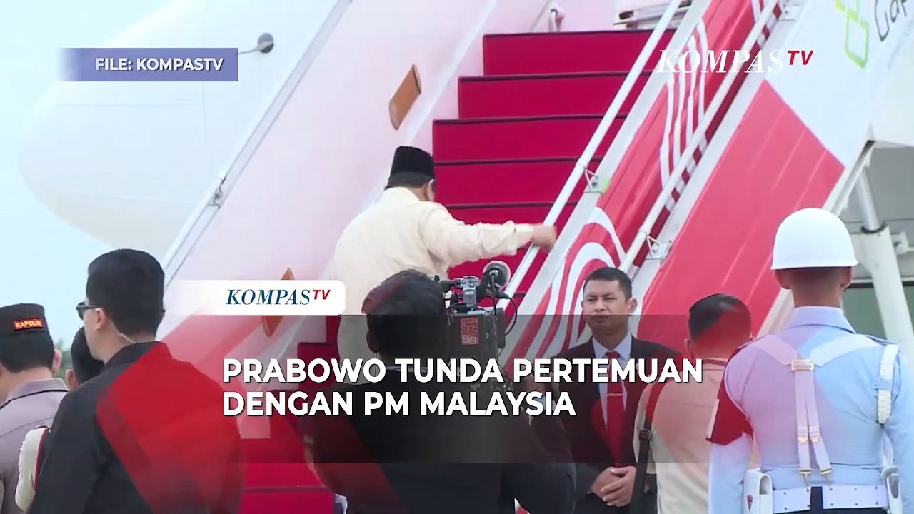 Presiden Prabowo Tunda Pertemuan dengan PM Malaysia di Langkawi, Anwar Ibrahim: Beliau Demam