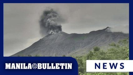 Kanlaon Volcano spews ‘dark’ ash anew