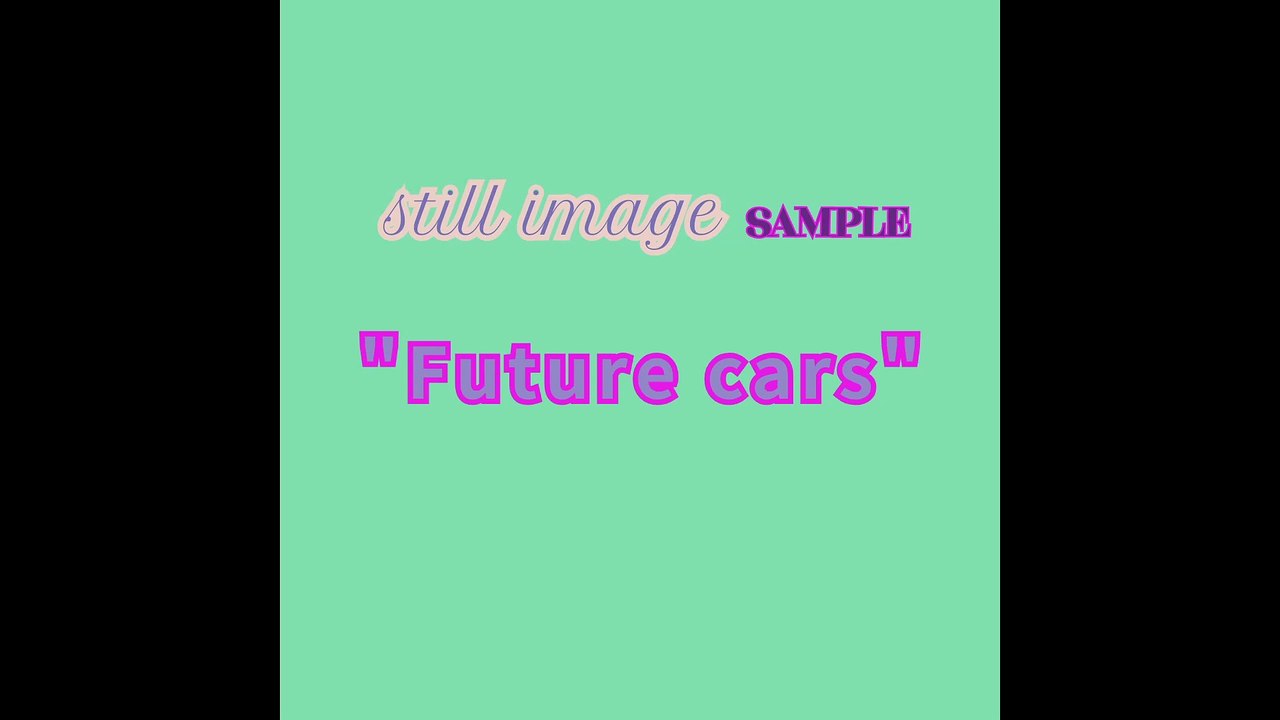 Future cars