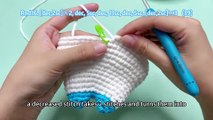 Crochet Cat Tutorial: How to Decrease the Stitch for the Cat Body!