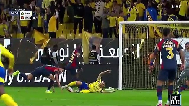 Ronaldo Double Goal - Al-Nassr vs Damac 2-0 Extended Highlights & Goals 2024