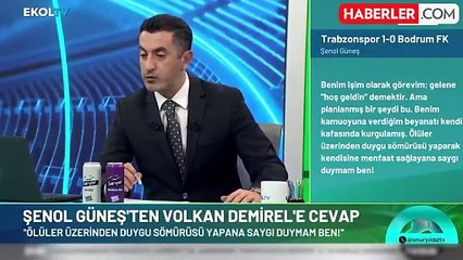 Erman Toroğlu'ndan Şenol Güneş'e: Adam değilsin