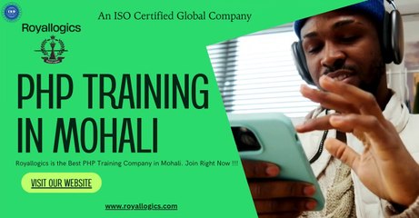 Best PHP Training Company In Mohali