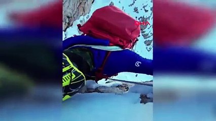 Antalya'nın zirvesinden buz gibi donduran kareler