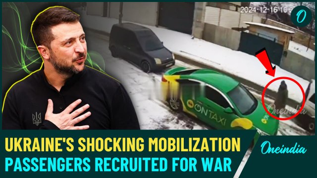 Ukrainian Conscription Crisis: CCTV of Taxi Drivers ‘Colluding’ to Send Passengers to the Frontlines