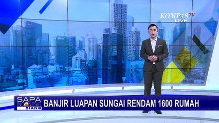Pantauan Udara Banjir 'Mendadak' di Jember, Rendam 1.600 Rumah Warga