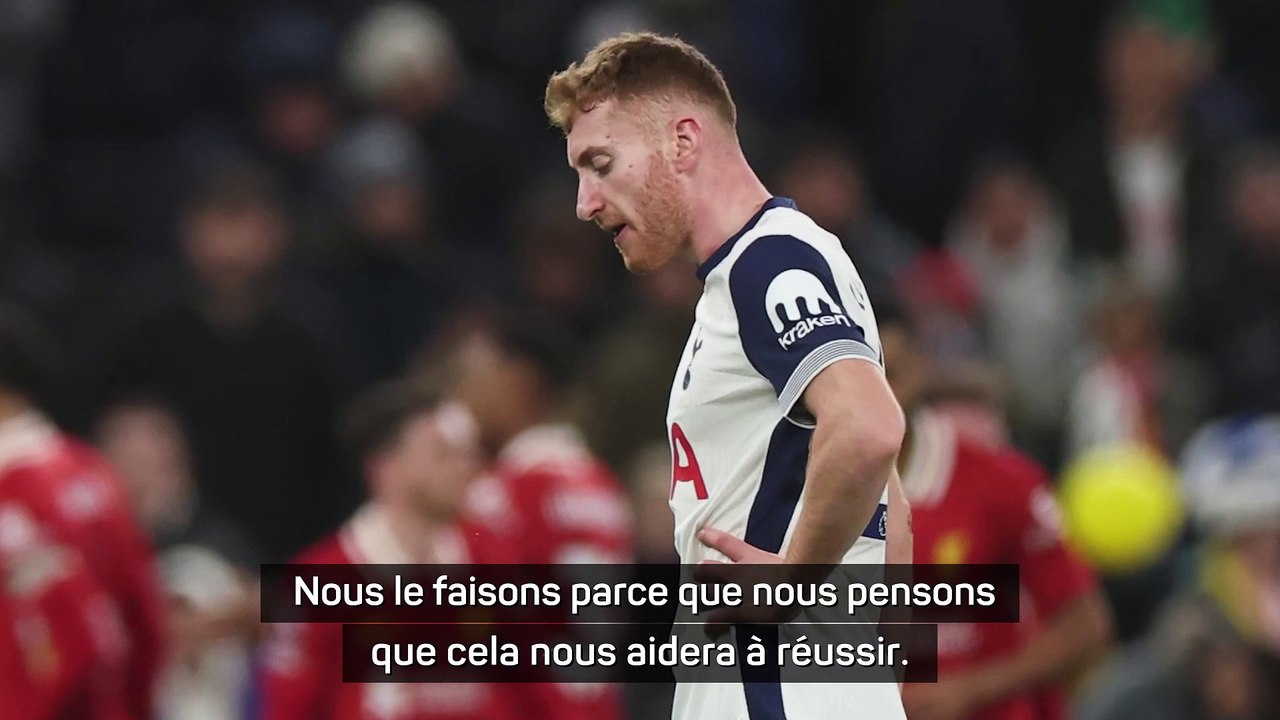 Postecoglou répond à un journaliste : "Écoutez, je pense que j'ai été très, très patient"