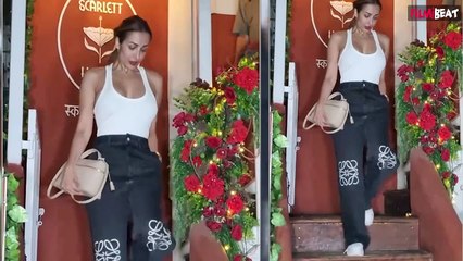 Malaika Arora के Hot Look ने बिखेरा जलवा, अपने Restraunt बाहर बेटे के साथ दिखीं Actress - video Dailymotion