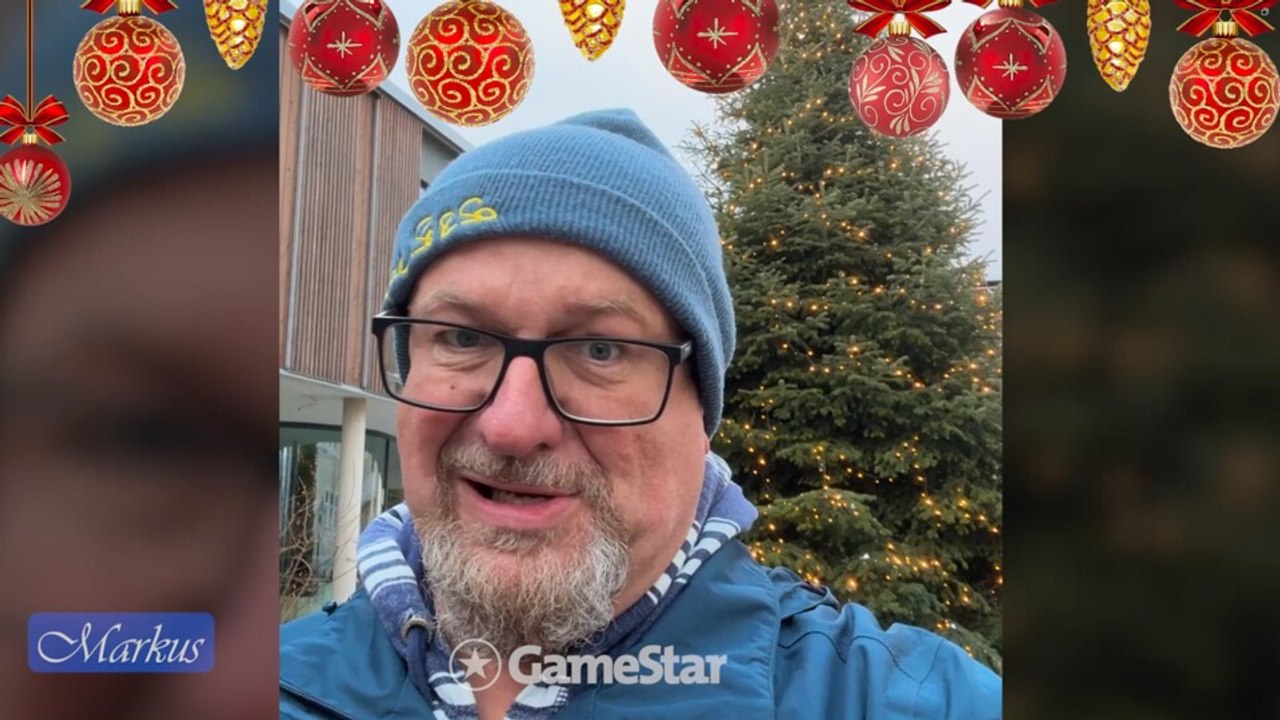 Das GameStar-Team wünscht euch frohe Weihnachten