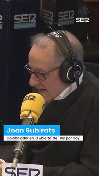 Joan Subirats, y el intento de Mazón de salvar los muebles | 'El Abierto'