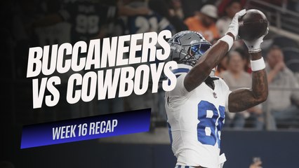 NFL WEEK 16 FINAL: Cowboys Hold Off The Bucs For A Thrilling 26-24 Win