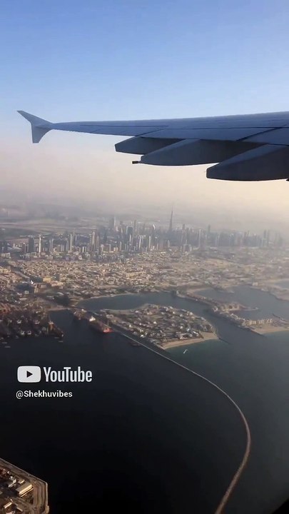 Dubai Burj Khalifa Sky View #travel #music #love #burjkhalifa #dubaivlog #skyview