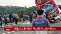 Evakuasi Korban Kecelakaan Bus dan Truk Kontainer di Tol Lawang Berlangsung Dramatis