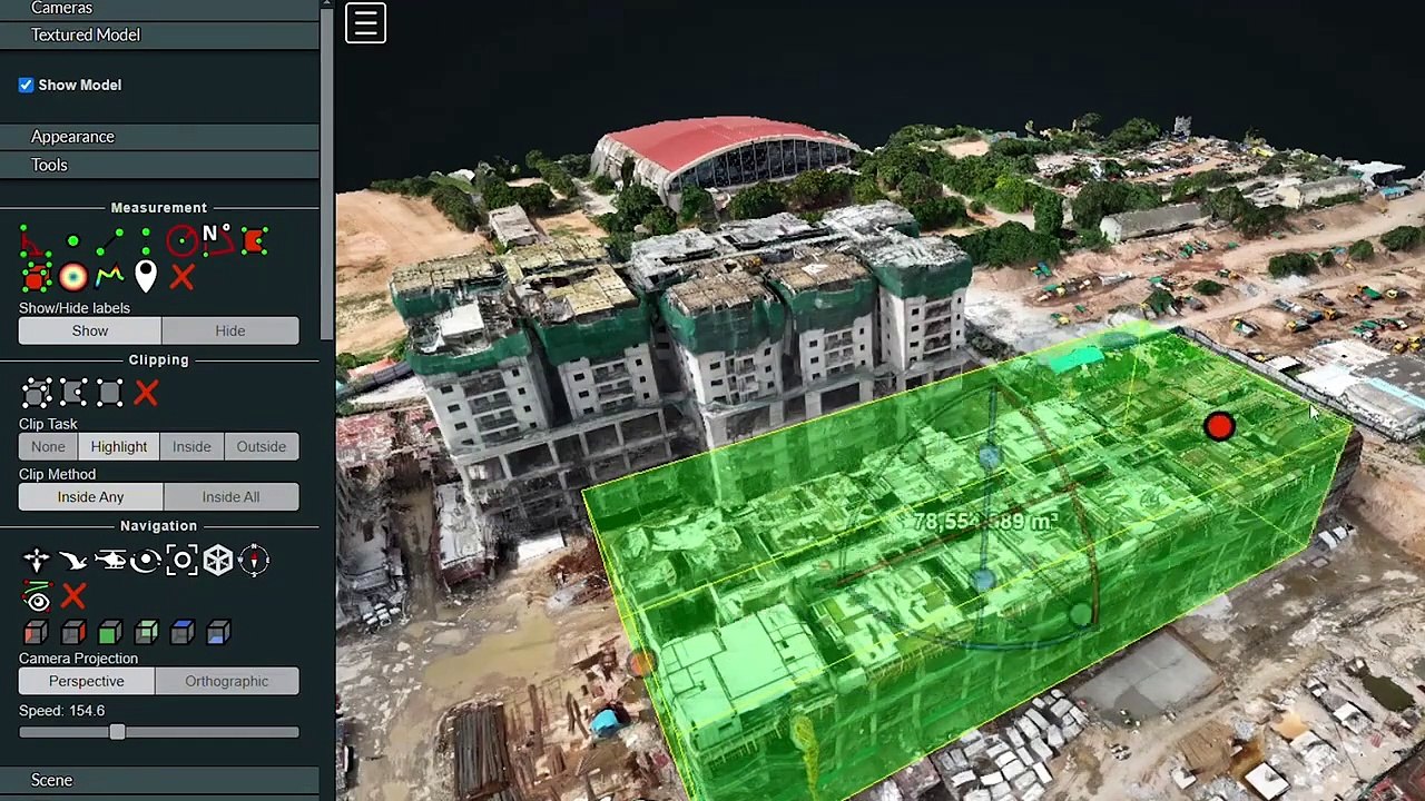Advanced Construction Drone Monitoring Solution for 3D Modeling & Site Surveys by OpticVyu