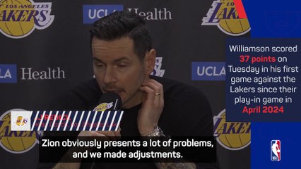 'Incredible' Zion Williamson dazzles against high-flying Lakers