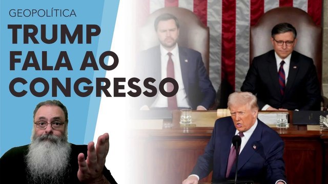 TRUMP fala ao CONGRESSO AMERICANO e CITA BRASIL como POSSÍVEL ALVO de TARIFAS COMERCIAIS RECÍPROCAS