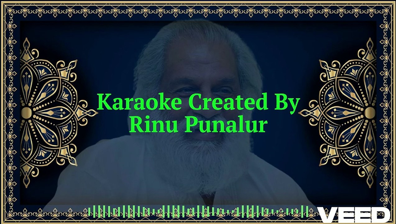 ശ്രീരുദ്രം ശ്രുതിസാരമമ്രുതം.... Karaoke With Lyrics