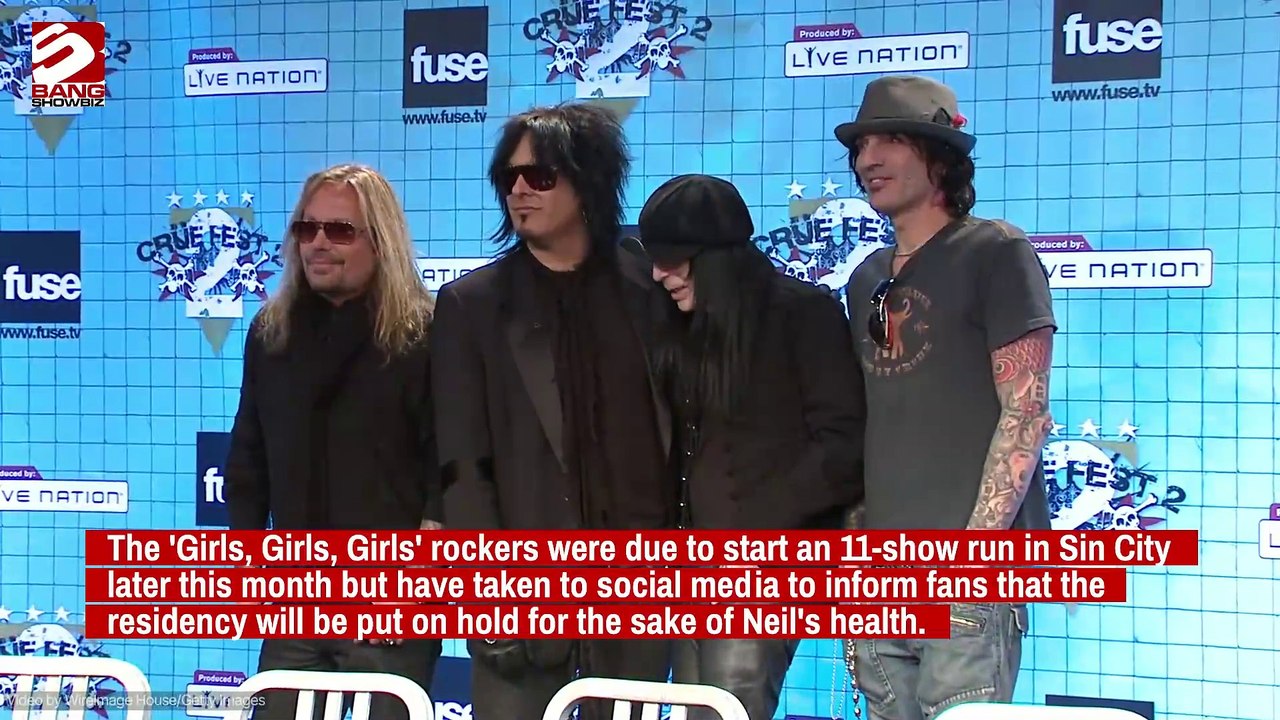 Motley Crue delayed Las Vegas residency for Vince Neil's medical procedure