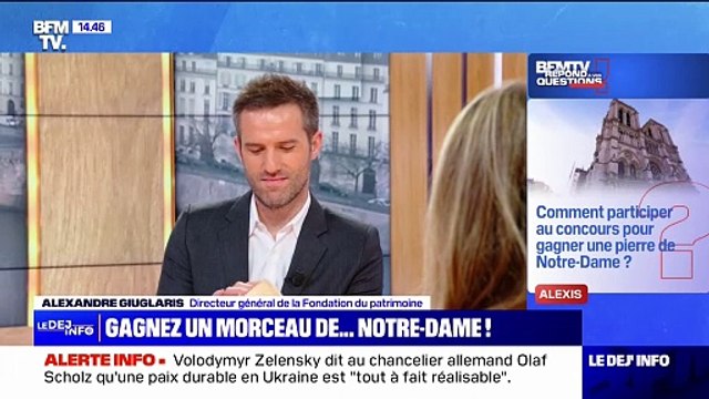Comment participer au concours pour gagner une pierre de Notre-Dame? BFMTV répond à vos questions