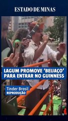 Bloco Lagum faz Beijaço Recorde para Guinness em BH 💋