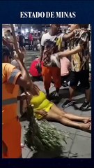 Confusão no Carnaval de Juiz de Fora envolve PM e foliões