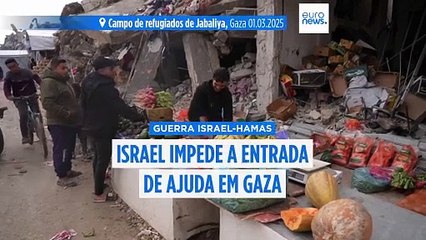 Israel impede entrada de ajuda humanitária em Gaza