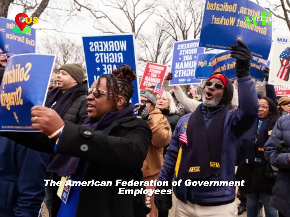 Federal Workers in Connecticut Protest Trump Administration Firings at Union Rally - WorldEye