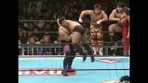 Osamu Nishimura, Satoshi Kojima, Manabu Nakanishi and Junji Hirata vs Yuji Nagata, Takashi Iizuka, Osamu Kido and Kazuo Yamazaki (1/4/1997)