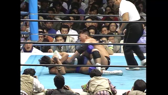 Osamu Nishimura & Tatsumi Fujinami vs Satoshi Kojima & Manabu Nakanishi (3/23/1993)